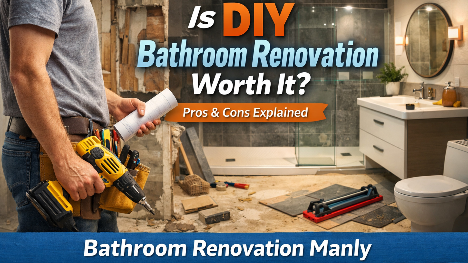 Is DIY Bathroom Renovation Worth It? Pros and Cons Explained